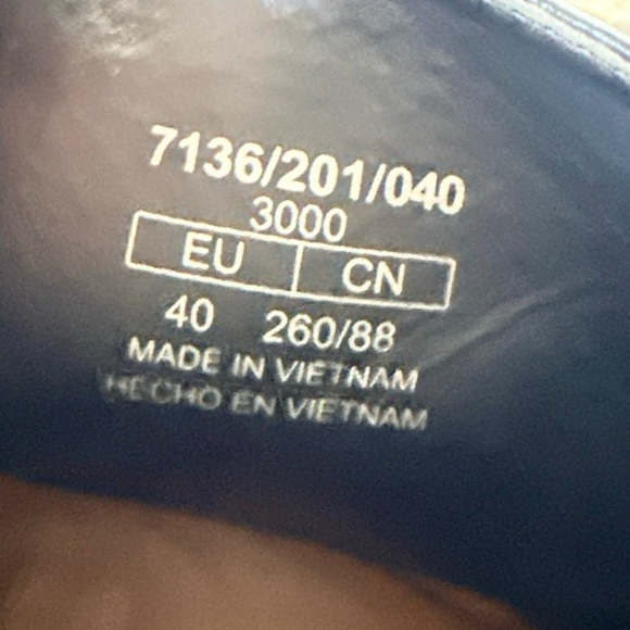 Zara Black Leather Zip Ankle Boots Block Heel – EU 40 – US 9 - Picture 10 of 10